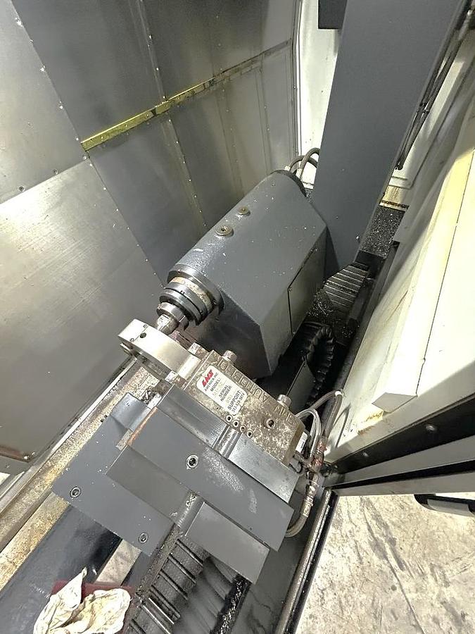Used 2022 DN Solutions Puma 3100 XLY with Live Milling, Y Axis, Extra Long Bed, Steady Rest, Tailstock, 4" Bar Capacity, ONLY 1328 Cutting Hrs.
