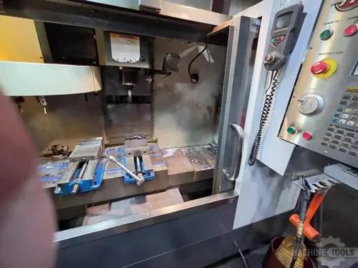 Used 2010 Haas VF2B with PCool, Chip Auger, 7500 RPM, 2 Spd Gearbox, Haas Probing Package, Remote Jog Handle