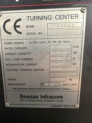 Used 2008 Doosan Lynx 220LC