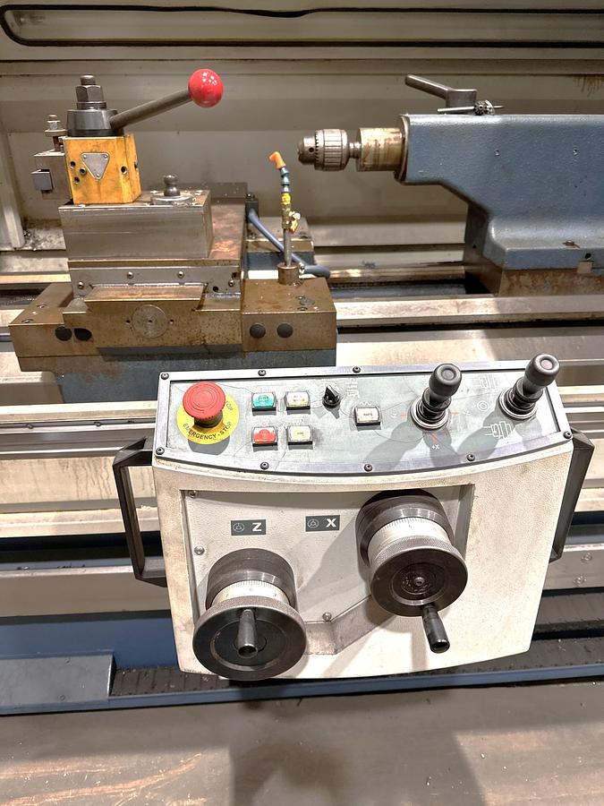 Used 2013 Romi C-510 Combination Teach Type CNC Lathe, 10" Chuck, 2.6" Bar Cap., 60" cc, Tool Post, Tailstock, Hand Wheels
