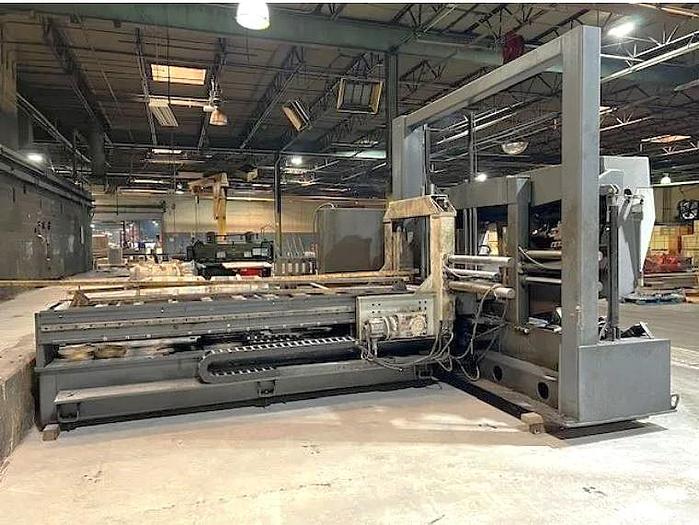 Used 2005 Hyd-Mech Model H-28A Dual Column Programmable Horizontal Bandsaw