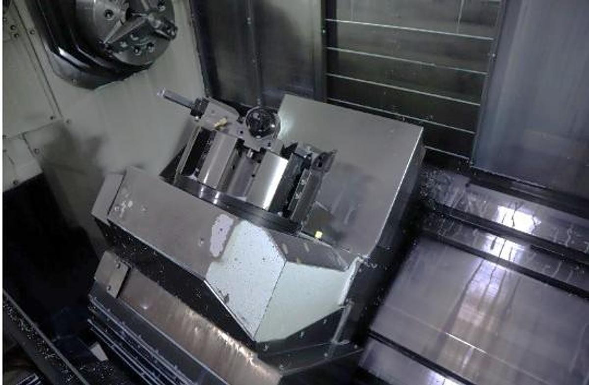 Used 2011 Mazak Integrex i-200ST/1500 with Subspindle, Lower Turret, 36 Station ATC, Mazatrol Matrix 2 Control