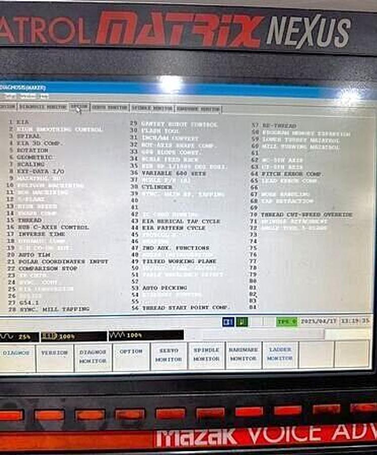 Used 2009 Mazak Nexus QTN 350-II MSY/650 with Barfeed, Chip Conveyor, Parts Catcher, Exit Conveyor