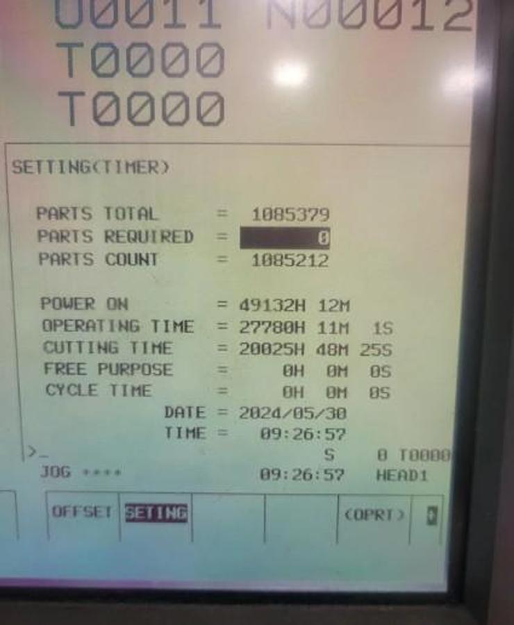 Used 2008 Star SR-32J CNC Swiss w/ FMB Turbo Barfeed, Chip Conv., Parts Catcher, Parts Convey., HPC - 4 Line, Full C Main/SubSp