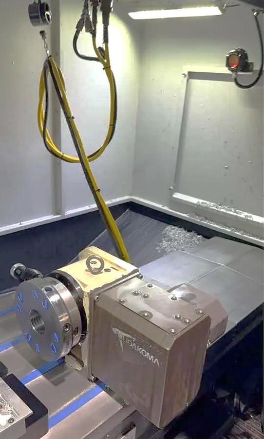 Used 2024 DN Solutions SVM 5100L with Tsudakoma 4th Axis Table, Thru Spindle Coolant, Tool & Part Probing