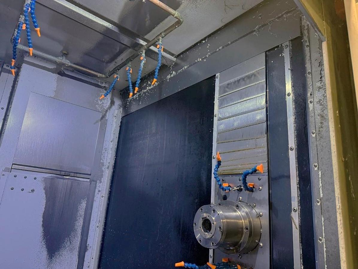 Used 2011 Haas EC-500, 40 Pos. ATC, 1000 PSI Coolant Thru Spindle, Haas Probing, 1 Degree Pallet Indexing, 2 Pallet Changer