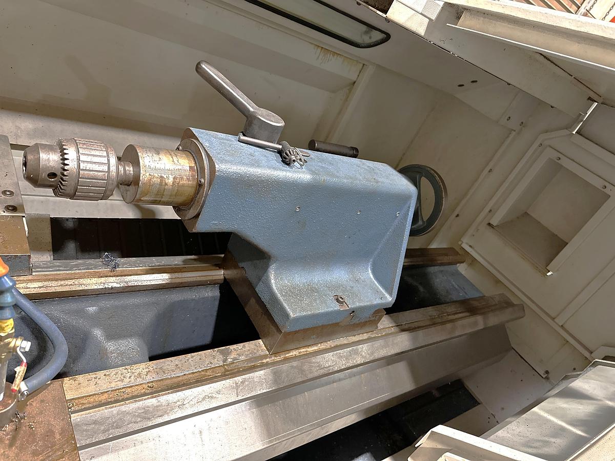 Used 2013 Romi C-510 Combination Teach Type CNC Lathe, 10" Chuck, 2.6" Bar Cap., 60" cc, Tool Post, Tailstock, Hand Wheels