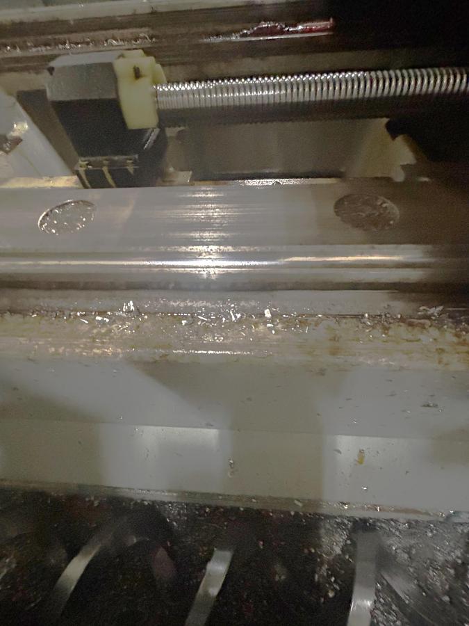 Used 2007 Haas EC-1600-4AX with Thru the Spindle Coolant, Built in 4th Axis Table, HRT210 Rotary Table as 5th Axis, Remote Jog Handle