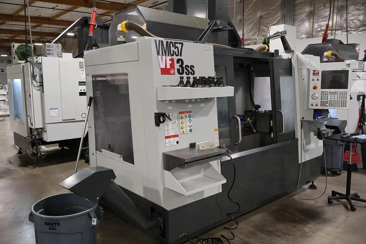 Used 2024 Haas VF-3SS with Haas HRT210 Rotary Tbl, Haas Probing, Coolant Thru Spindle, 30 ATC, Mist Condenser, High Spd Machining