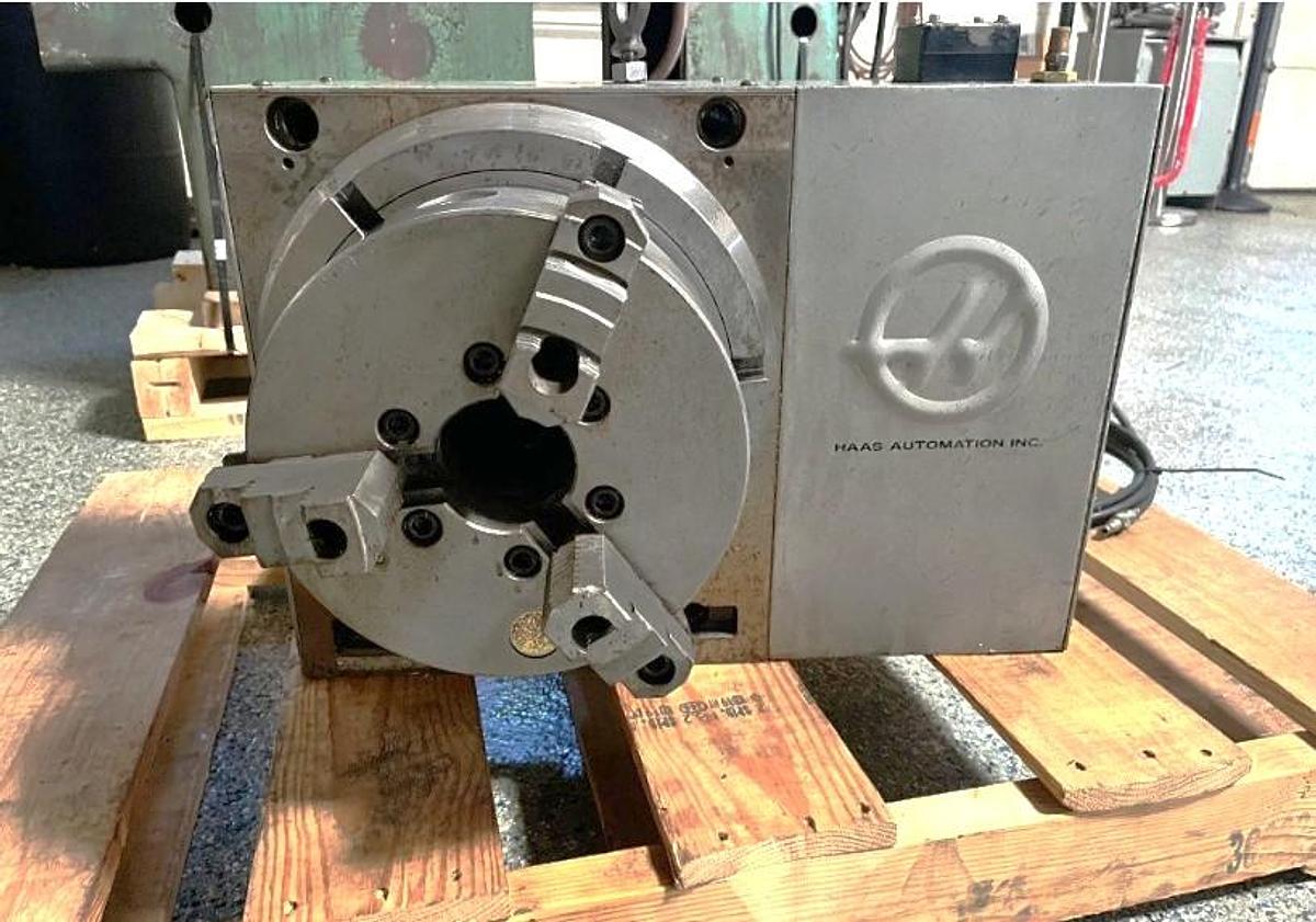 Used Haas HRT310 Brushless Type with 2 Multi Pin Cable Connections, Chuck Included