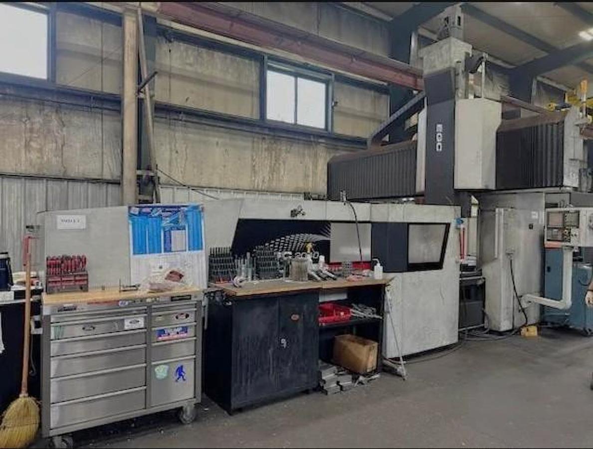 Used 2014 SMTCL EGC 2040 Bridge Style with 157"x78"x39" Travels, 50 Taper, 6000 RPM, 40 ATC, Fanuc 0i-MD Control