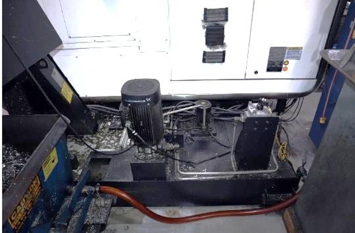 Used 2011 Mazak Integrex i-200ST/1500 with Subspindle, Lower Turret, 36 Station ATC, Mazatrol Matrix 2 Control