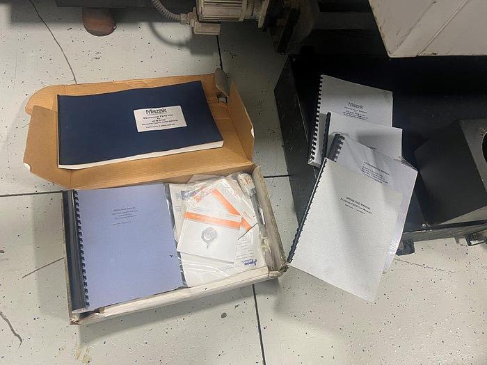 Used 2004 Mazak Nexus VCN 510C with Coolant Through the Spindle, Probing, Tool Length Measurement Probe, Conveyor