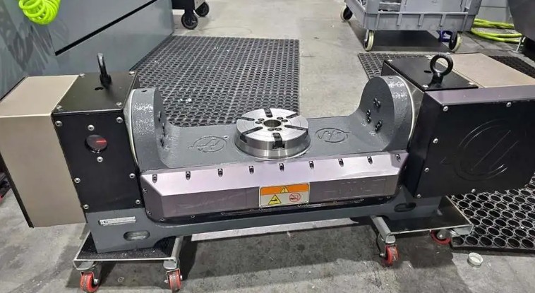 Used 2020 Haas TR-160 4th/5th Axis Brushless Trunnion Table