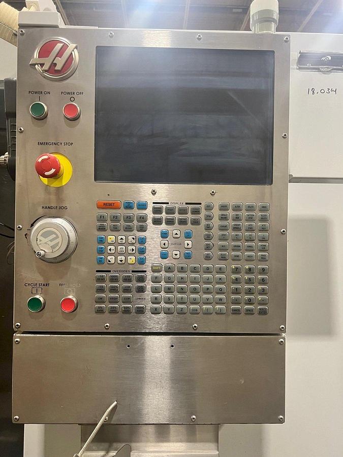 Used 2011 Haas VF-6/50 with CAT 50 Taper Spindle, Programmable Coolant Nozzle, Chip Auger, 2 Speed Gearbox