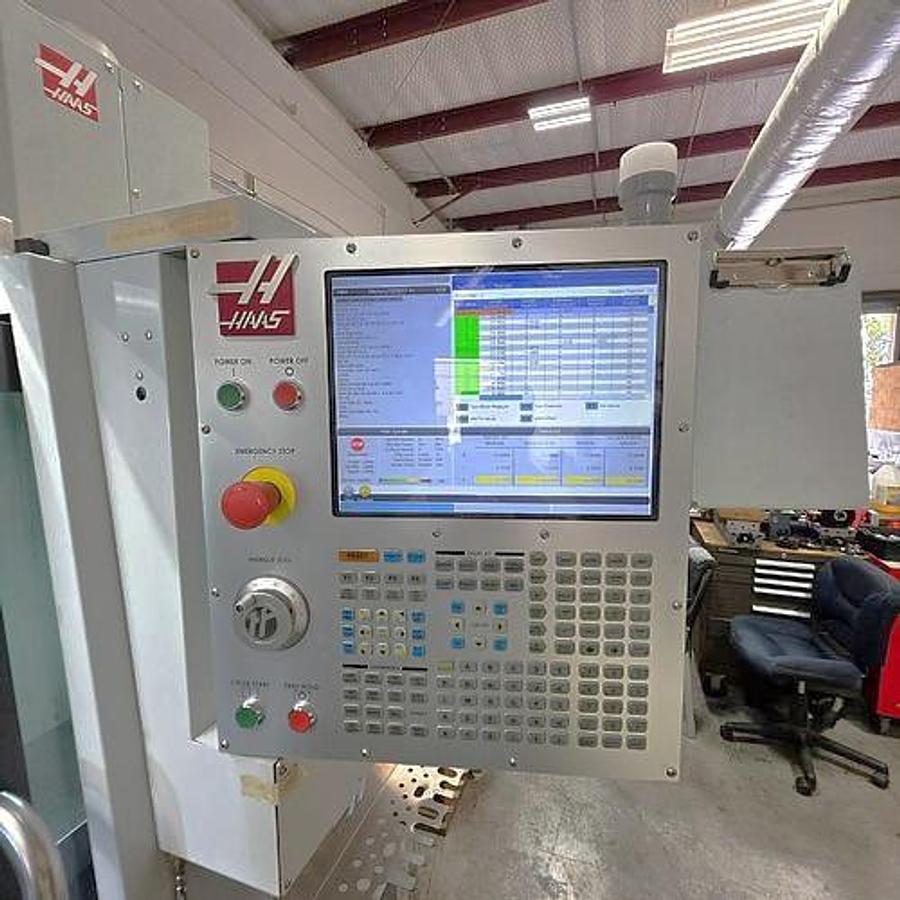 Used 2019 Haas VF-2SS with 4th Axis Drive & Wiring, Prepped for Coolant Through the Spindle, Chip Auger, PCool