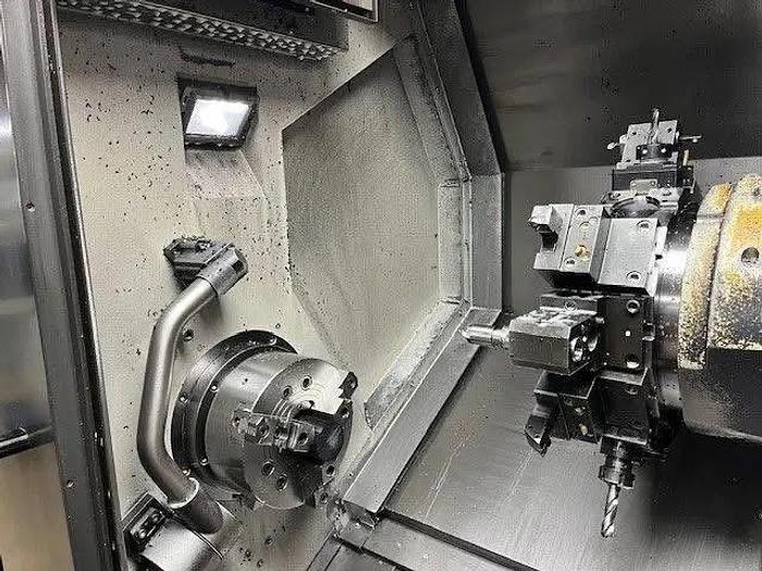 Used 2015 Doosan Puma 2600SY with Parts Catcher, Exit Conveyor, Chip Conveyor, 10" & 8" Chucks