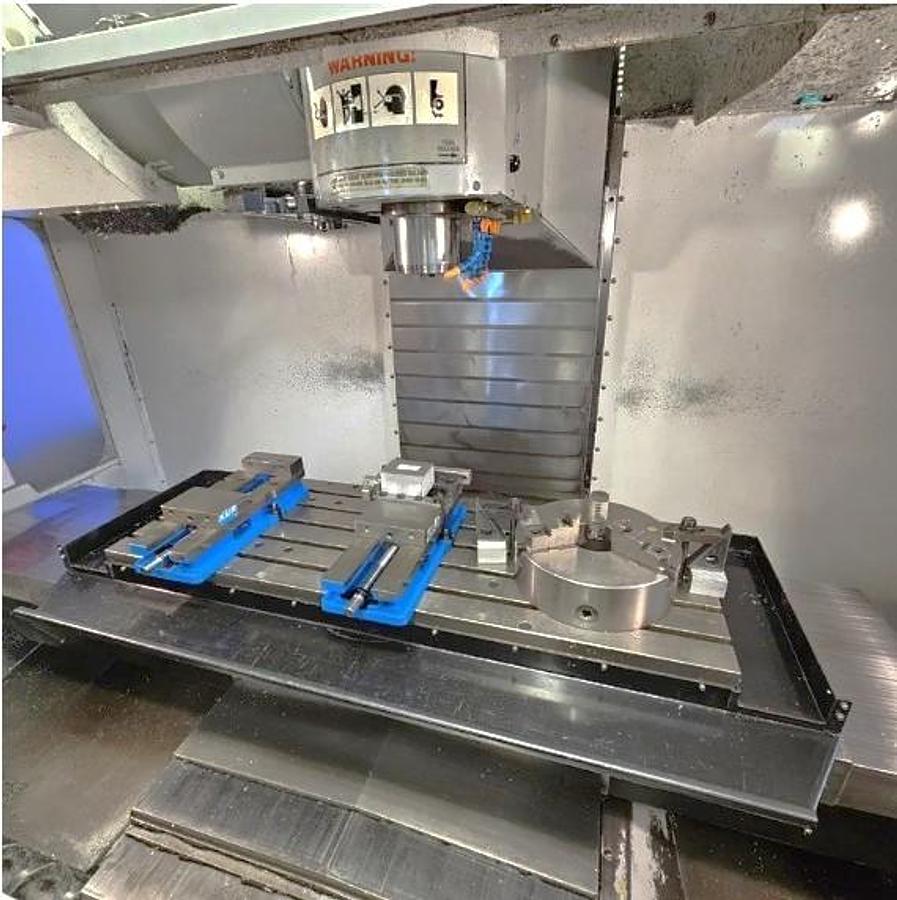 Used 2004 Haas VF4SS with Haas HRT-A6 4th Axis Rotary Table, Coolant Thru Spindle, PCool, Auger and more 