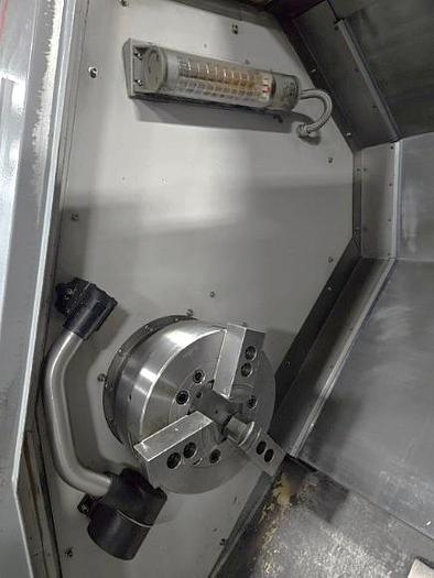 Used 2007 Leadwell T-8 with 12" Chuck, 3" Bar Capacity, Chip Conveyor, Tool Presetter, Tailstock