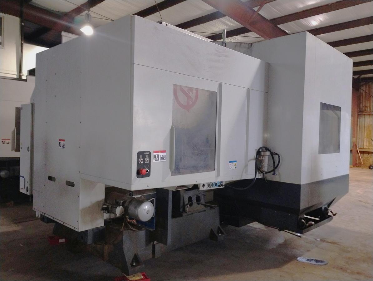 Used 2019 Haas EC-1600ZT with Extended Z Axis Travel, 7500 RPM, Integrated 4th Axis Platter, TSC, Renishaw Probing, 30 ATC