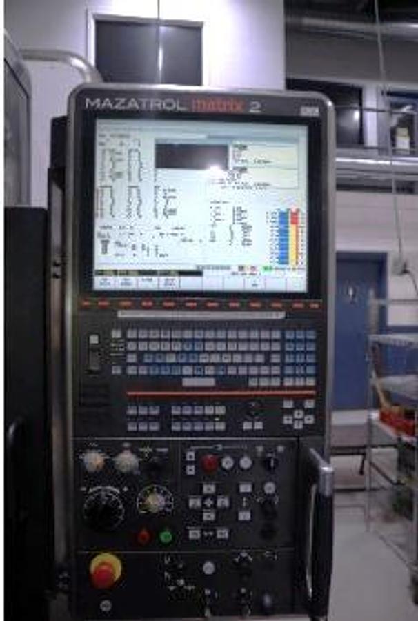 Used 2011 Mazak Integrex i-200ST/1500 with Subspindle, Lower Turret, 36 Station ATC, Mazatrol Matrix 2 Control