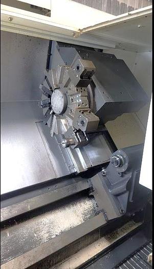 Used 2018 Hyundai Wia HD2200 with Chip Conveyor, Parts Catcher, Tailstock, Fanuc, Tool Presetter, 22" Machining Length !!!