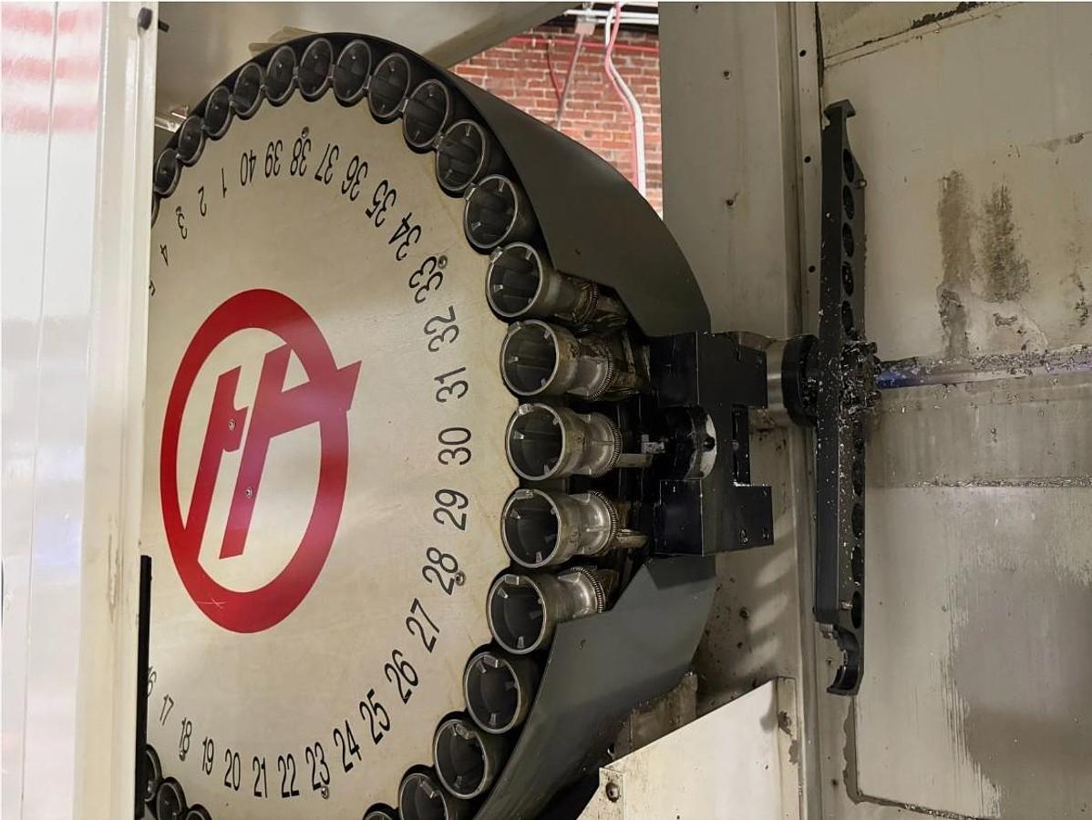 Used 2011 Haas EC-500, 40 Pos. ATC, 1000 PSI Coolant Thru Spindle, Haas Probing, 1 Degree Pallet Indexing, 2 Pallet Changer