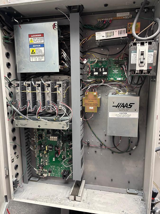 Used 2006 Haas TM-1 with Haas HA-5C Collet Indexer, 4th Axis Drive, Hand Wheels, Single or Three Phase Power, NO TOOL CHANGER or Coolant Tank