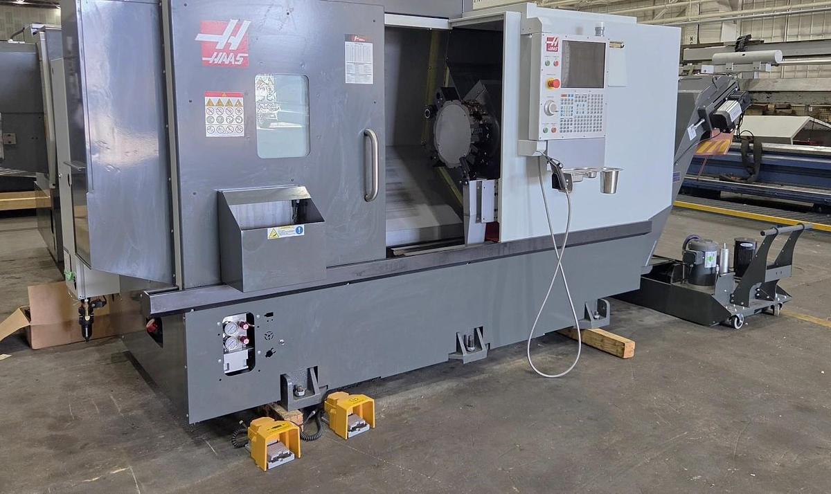 Used 2021 Haas ST-30Y with Milling Capability, Y Axis, Chip Conveyor, Parts Catcher, Tailstock, 10" Chuck, 3" Bar Cap.