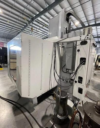 Used 2005 Haas VF5/50 VMC with 50 Taper, Haas 4/5th Axis Trunnion Table, Coolant Thru Spindle, Probing