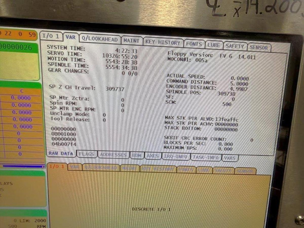 Used 2017 Haas ST-15 with Tool Presetter, Tailstock, 8" Chuck, Chip Conveyor, A/C for Cabinet, 12"x16" Capacity, 5500 Spindle Hours