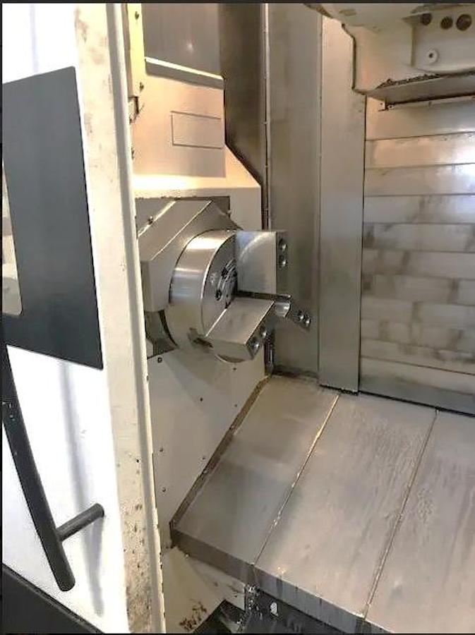 Used 2007 Mazak Integrex e-500H/3000 with Tailstock, 80 Tool ATC, Milling, Y Axis, B Axis, Steady Rest, High Press. Coolant, 120" Centers