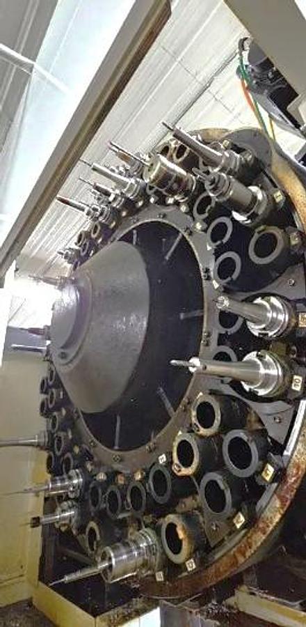 Used 2018 Mazak VC-500A-5X with 5 Axis Machining, 2 Pallet Changer, 60 Pos. ATC, Coolant Thru Spindle, Tool & Part Probing