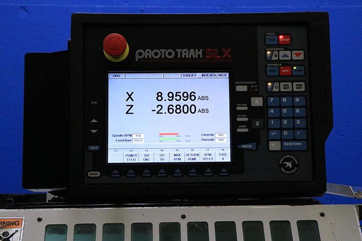 Used 2006 Southwestern Industries TRAK TRL 1840SX with Steady Rest, Tailstock, 8 Pos. Indexable Turret, 10" Chuck, Geared, SLX Cntrl.