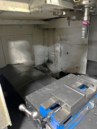 Used 2009 Mazak Nexus VCN 510C-II with Tool Probe, Coolant Thru Spindle and Chip Conveyor