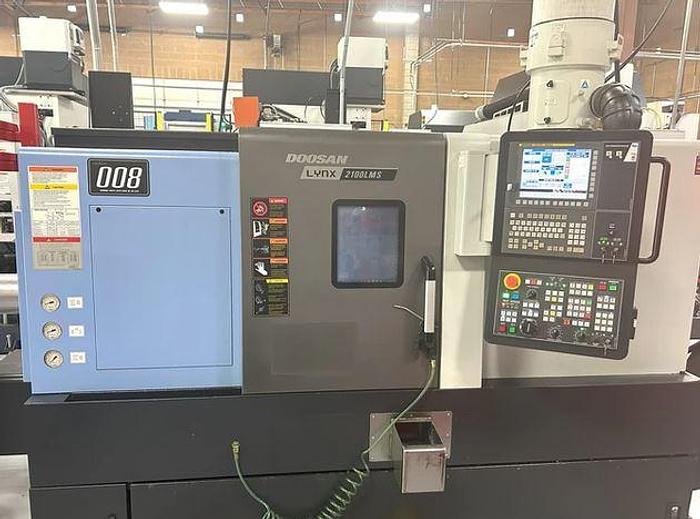 Used 2016 Doosan Lynx 2100LMSB w/ LNS Barfeed