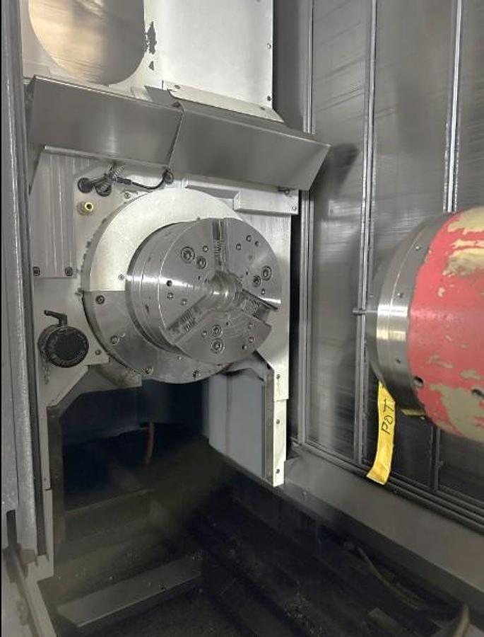Used 2007 Mori Seiki NT-4300/1500S w/ B Axis Pend. Head, C Axis-Both Spndls., Milling, Y Axis, 240 ATC, (2) 12" Chks, 3.5" Bar Cap