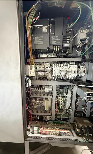 Used 2007 Mazak Nexus QTN 450-II/1000 Big Bore with Chip Conveyor, SMW 18" Air Chuck, Tailstock, Prep for Rear Chuck, Threading