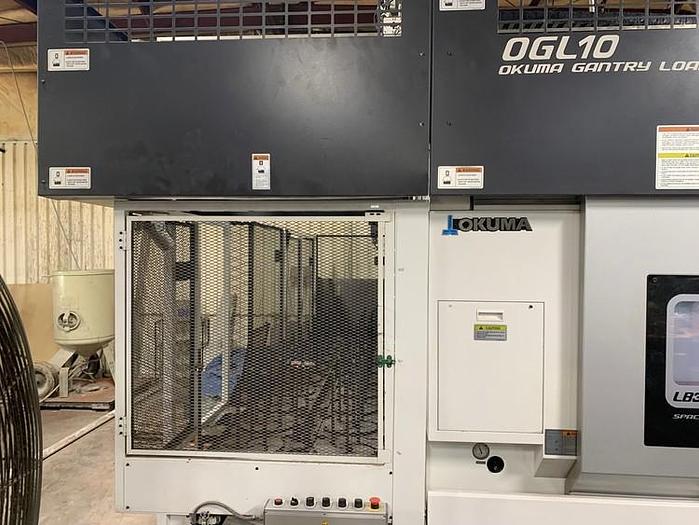 Used 2021 Okuma LB3000EXII-MYW 800 w/OGL10 Gantry Loader