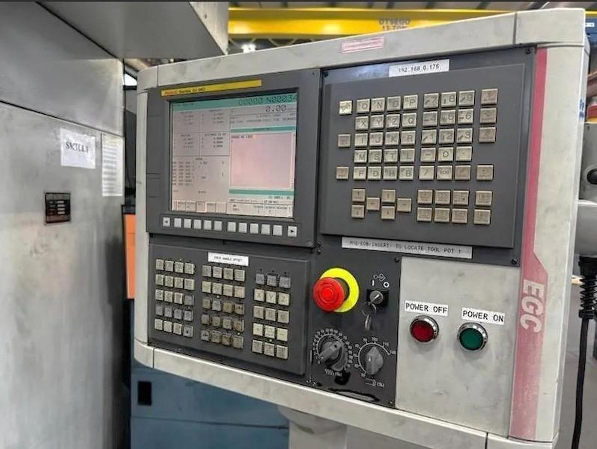 Used 2014 SMTCL EGC 2040 Bridge Style with 157"x78"x39" Travels, 50 Taper, 6000 RPM, 40 ATC, Fanuc 0i-MD Control