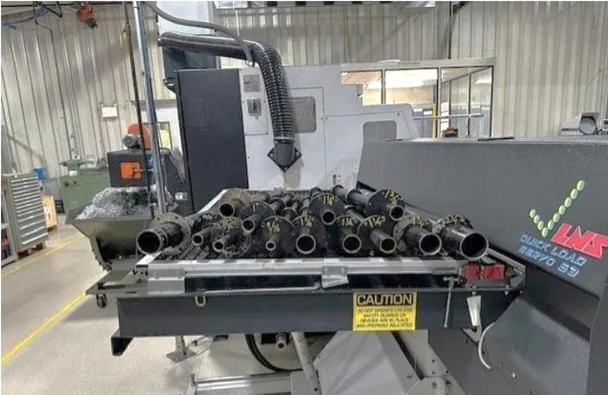 Used 2004 Mazak Nexus QTN 200 M with Live Milling, LNS Barfeed, Parts Catcher, Rear Chip Conveyor, Spindle Liners, Live Holders