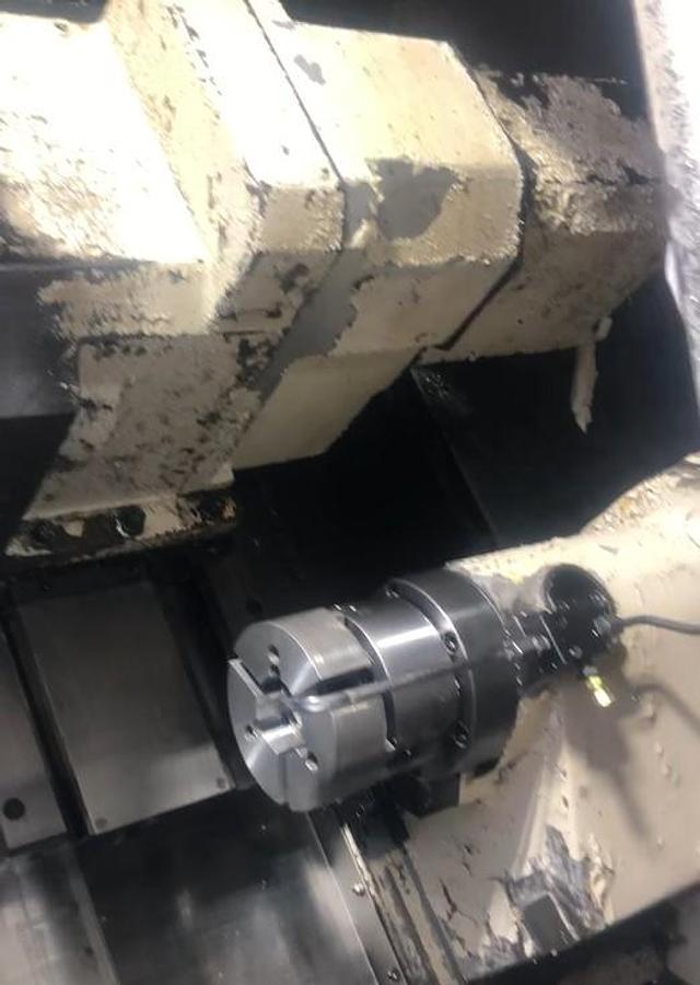 Used 2004 Daewoo Puma 240MSB with Milling Capability, C Axis, SMW Barfeed, Chip Conveyor, Parts Catcher