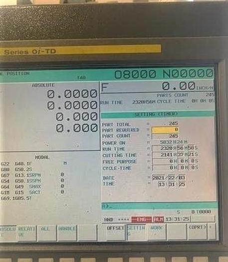 Used 2015 Mighty Viper VTL-20/25M CNC VTL with milling capability