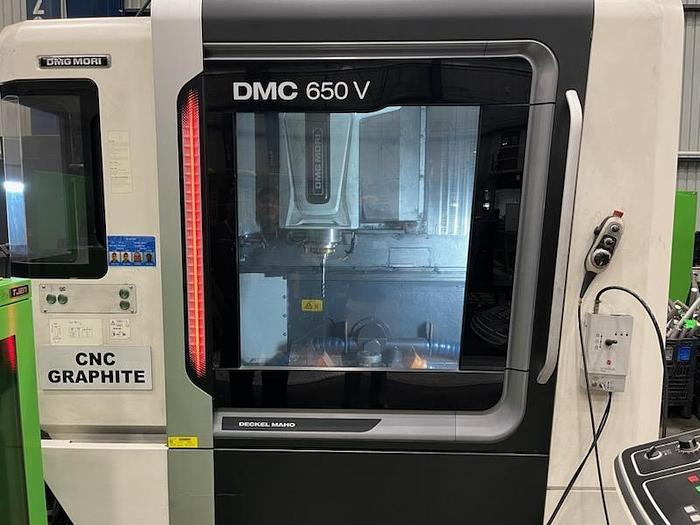 Used 2017 DMG Mori DMC 650V Graphite Machine
