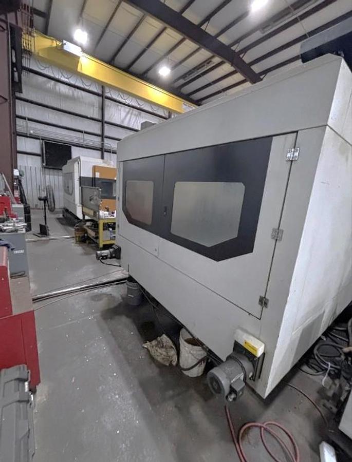 Used 2015 Visionwide NF-3226 Bridge Style VMC with Tool & Part Probing, 1000 PSI TSC, Chip Conveyor, Chiller Unit