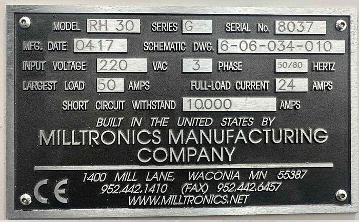 Used 2004 Milltronics RH30
