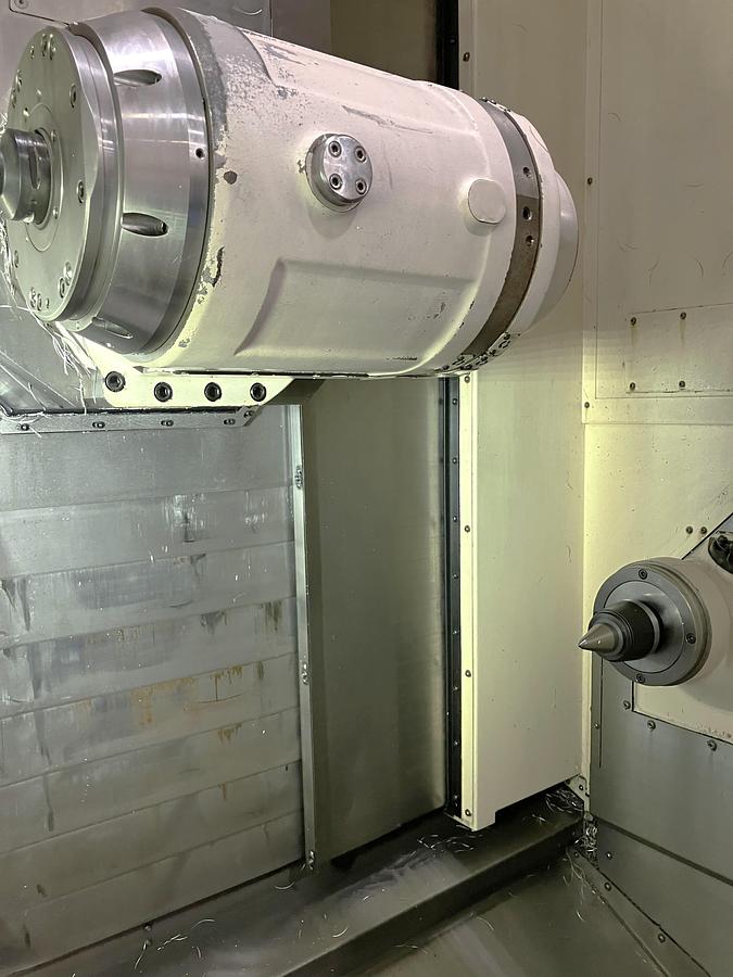 Used 2012 Mazak Integrex J-300 with B Axis Head, Y Axis, C Axis Rotation with Milling, Conveyor, 10" Chuck, Tailstock, 36 ATC, 12,000 RPM Milling