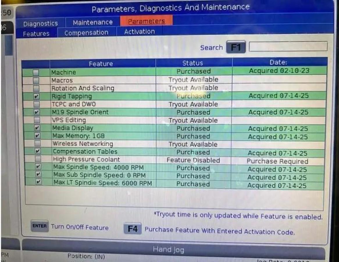 Used 2018 Haas TL-1 with 8" Chuck, 4,000 RPM, 4 Station Indexable Turret, Tailstock, Coolant System, Remote Jog Handle