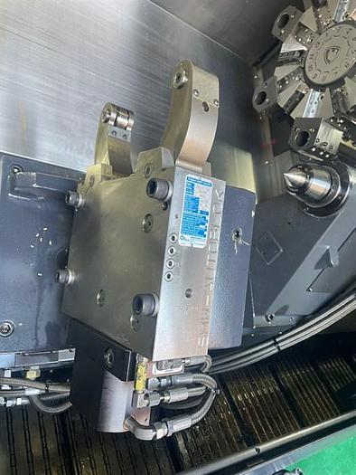 Used 2023 Doosan Puma 3100L with SMW Steady Rest, Chip Conveyor, Tailstock, Tool Presetter, 4" Bar Capacity, 50" Centers