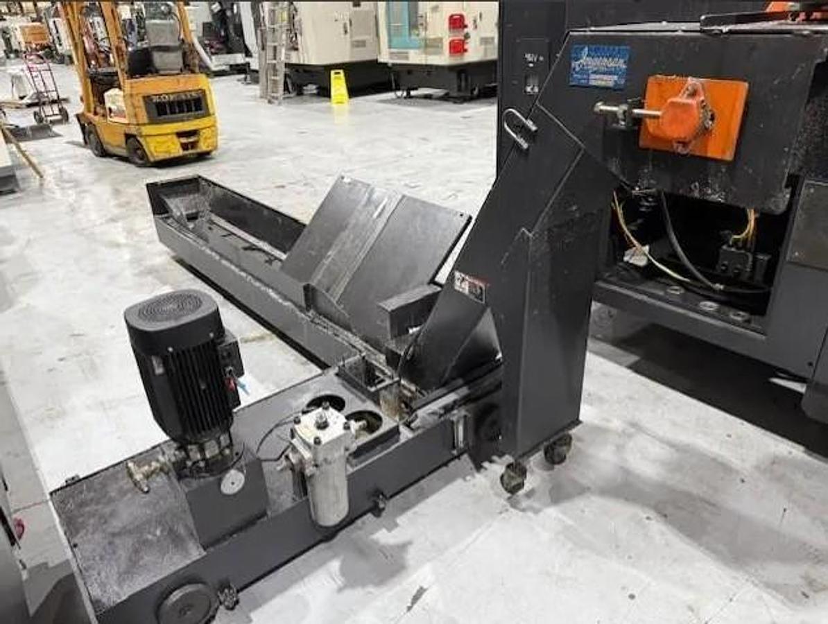 Used 2006 Mazak Nexus VCN 510C with Nikken 4th Axis, Coolant Thru Spindle, Tool Probing, Chip Conveyor